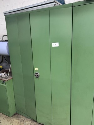 2 Metallwerkzeugschränke
